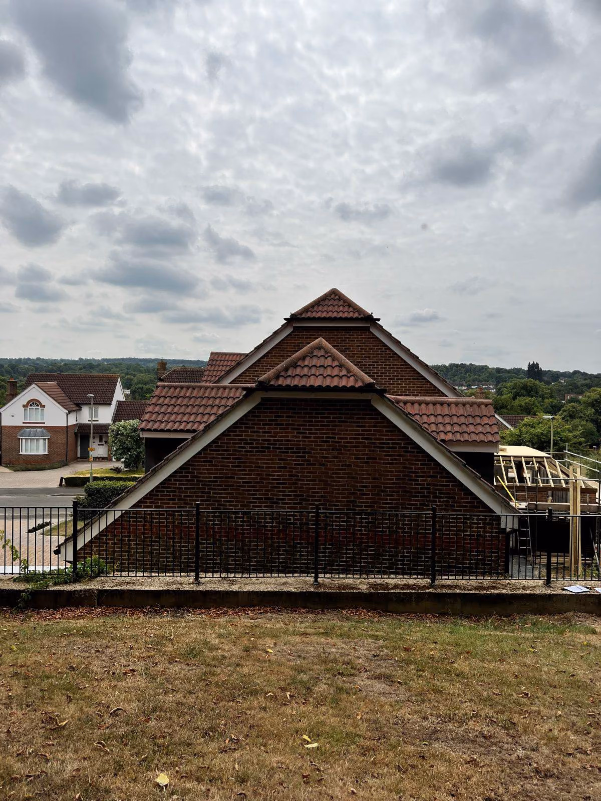 The property before the second-floor extension was built