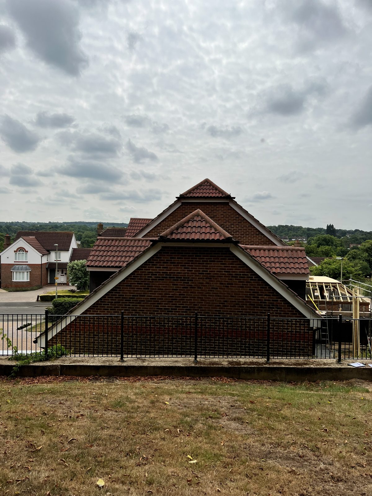 The property before the second-floor extension was built